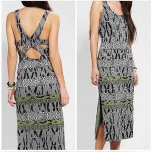Urban Outfitters Silence & Noise Alice Ponte knit Midi Dress Size M
